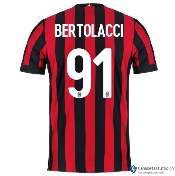 Camiseta Milan Primera equipo Bertolacci 2017-18